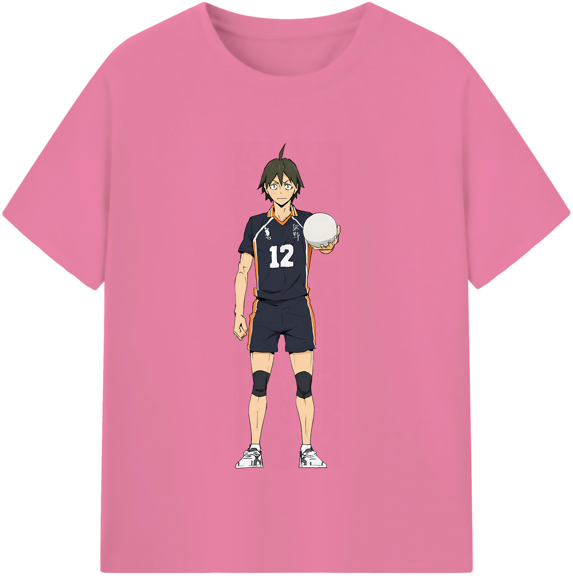 （画像用） ハイキュー!! Haikyu!! 綿100％半袖Tシャツ（フロントプリント）